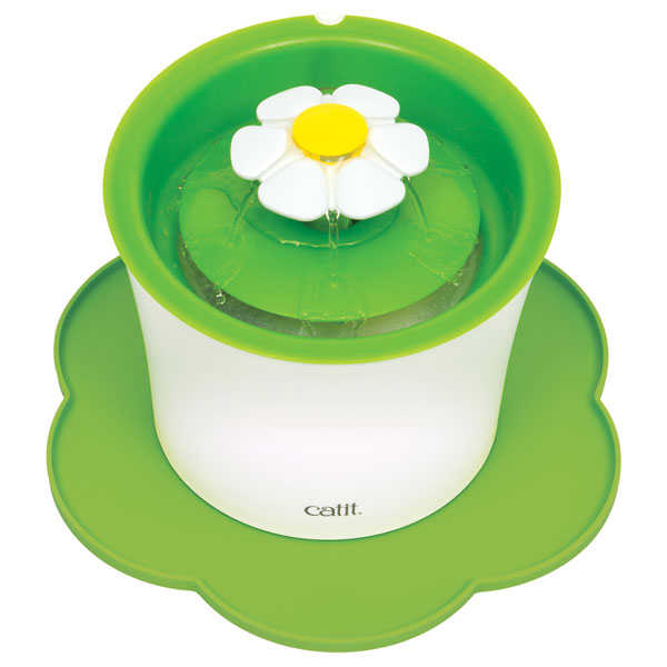 CATIT Silikonmatte Blume - 30 cm - Grün